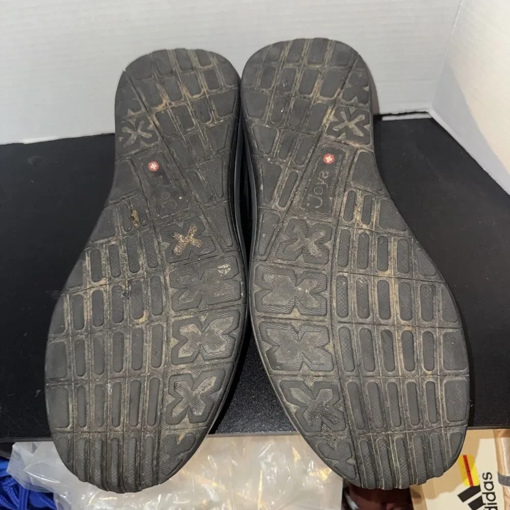 Joya Malibu M Sr Black Leather 118cas men's US Sz 13.5 *no Insoles